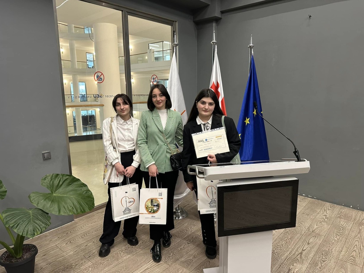  Diamond Challenge Georgia საერთაშორისო კონკურსის გამარჯვებული ჩვენი სკოლის გუნდი გახდა